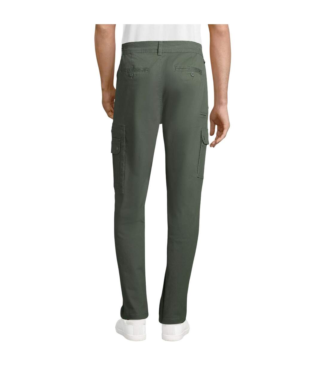 Pantalon Docker Homme Vert Forêt SOLS-3