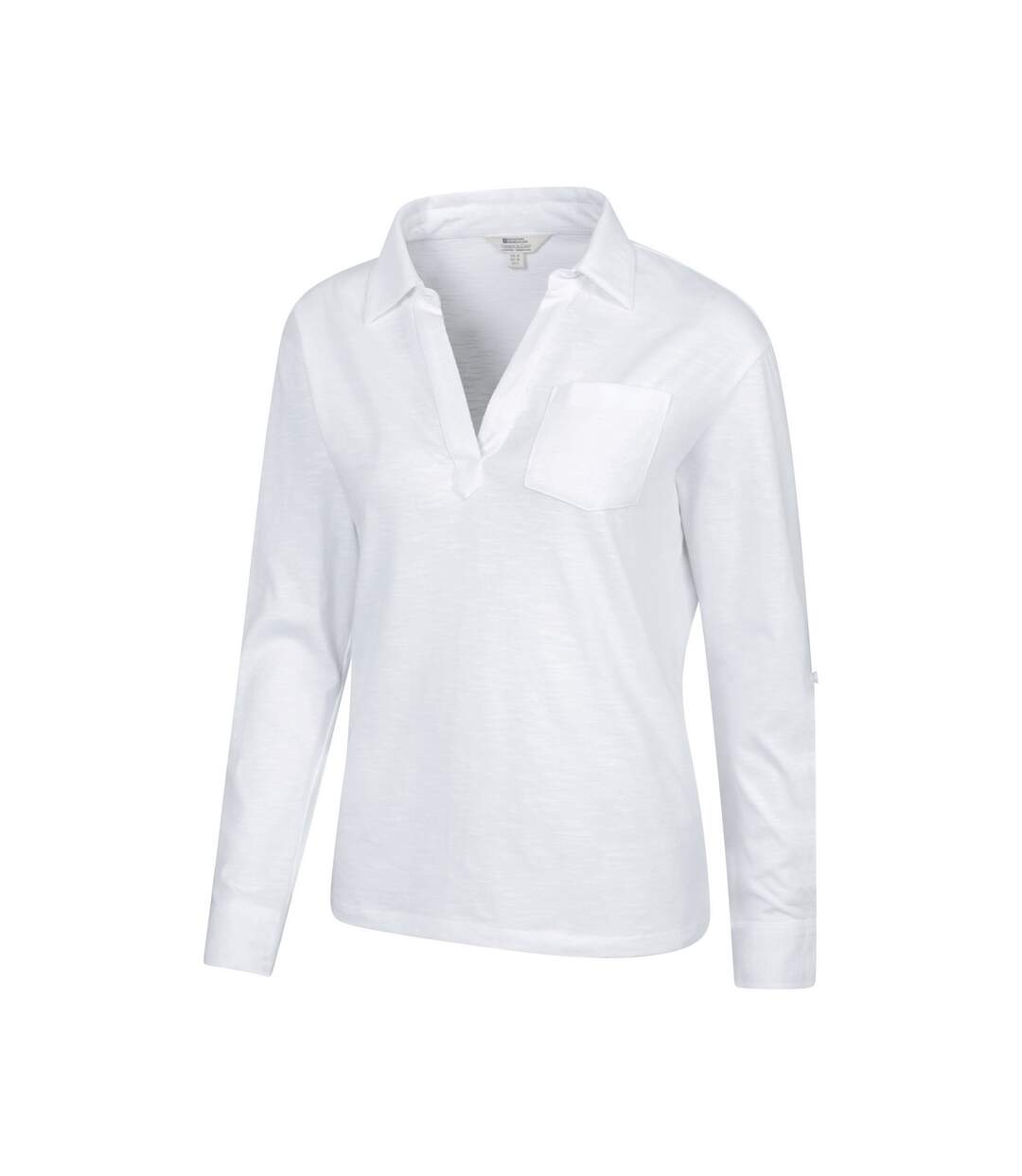 Polo Brae Femme Blanc Mountain Warehouse-3