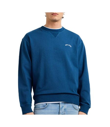 Sweat bleu royal homme pepe jeans john