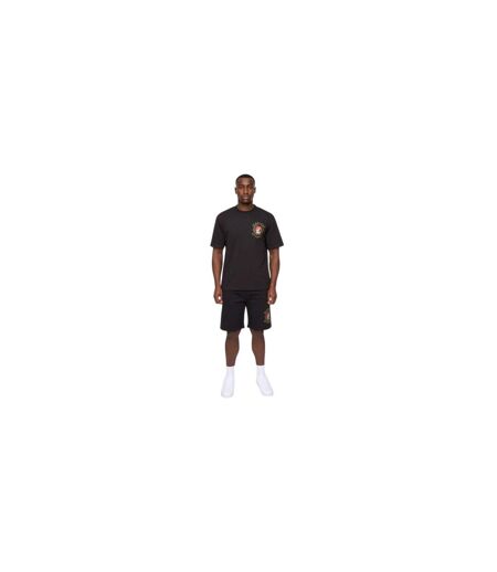 T-shirt Manches Courtes Motif/style Imprimé Graphique Homme Noir Glorious Gangsta