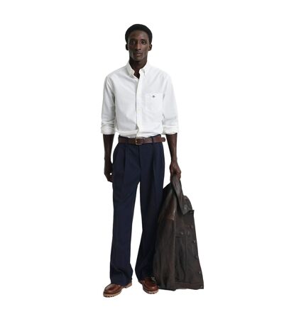 Chemise Archive Shield Homme Blanc Gant