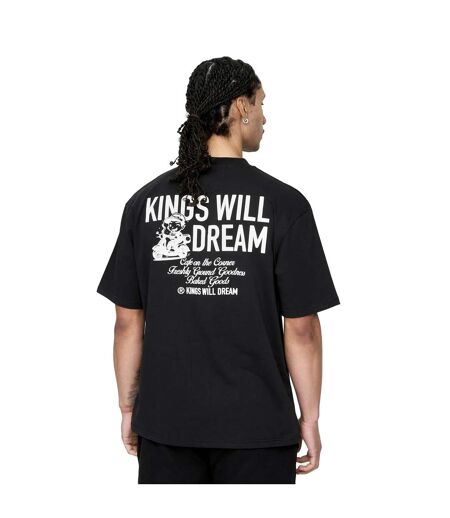 T-shirt Studio Cafe Boy Homme Noir Kings Will Dream