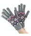Gants en laine pour dames | Gants d'hiver doux en jacquard-1