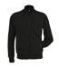 B&C Mens Spider Full Zipped Fleece Top/Sweatshirt (Black)
