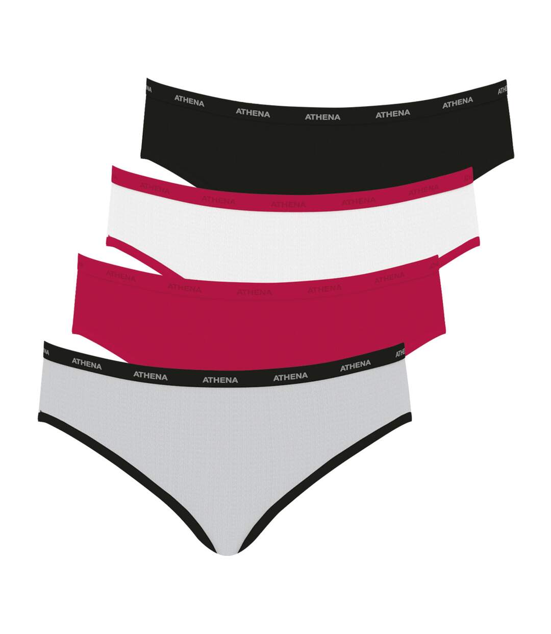 Lot de 4 slips femme Athena-2