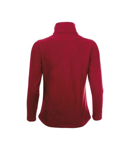 Veste Softshell Race Femme Rouge SOLS