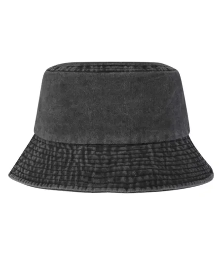 Mitica Washed Sun Hat Solid Black Elevate Essentials