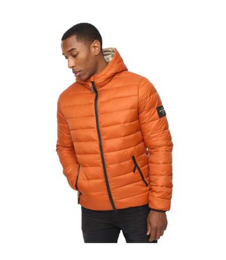 Mens Gattering Mve Jacket Burnt Orange Crosshatch