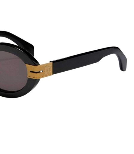 Mens Harmony Rectangle Sunglasses One Size Black Palm Angels