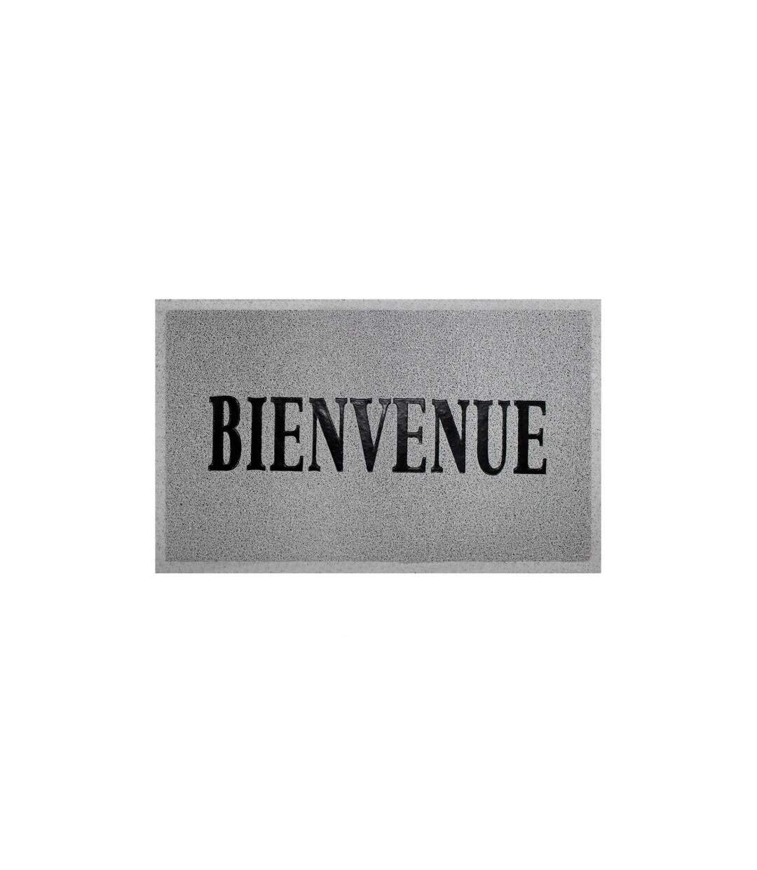 Tapis d'Entrée Maison 45x75cm Gris & Noir-1