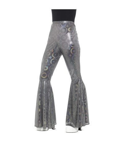 Pantalon 70s disco femme argent Smiffys