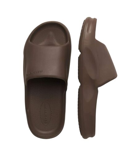 Claquettes status homme marron sombre Jack And Jones