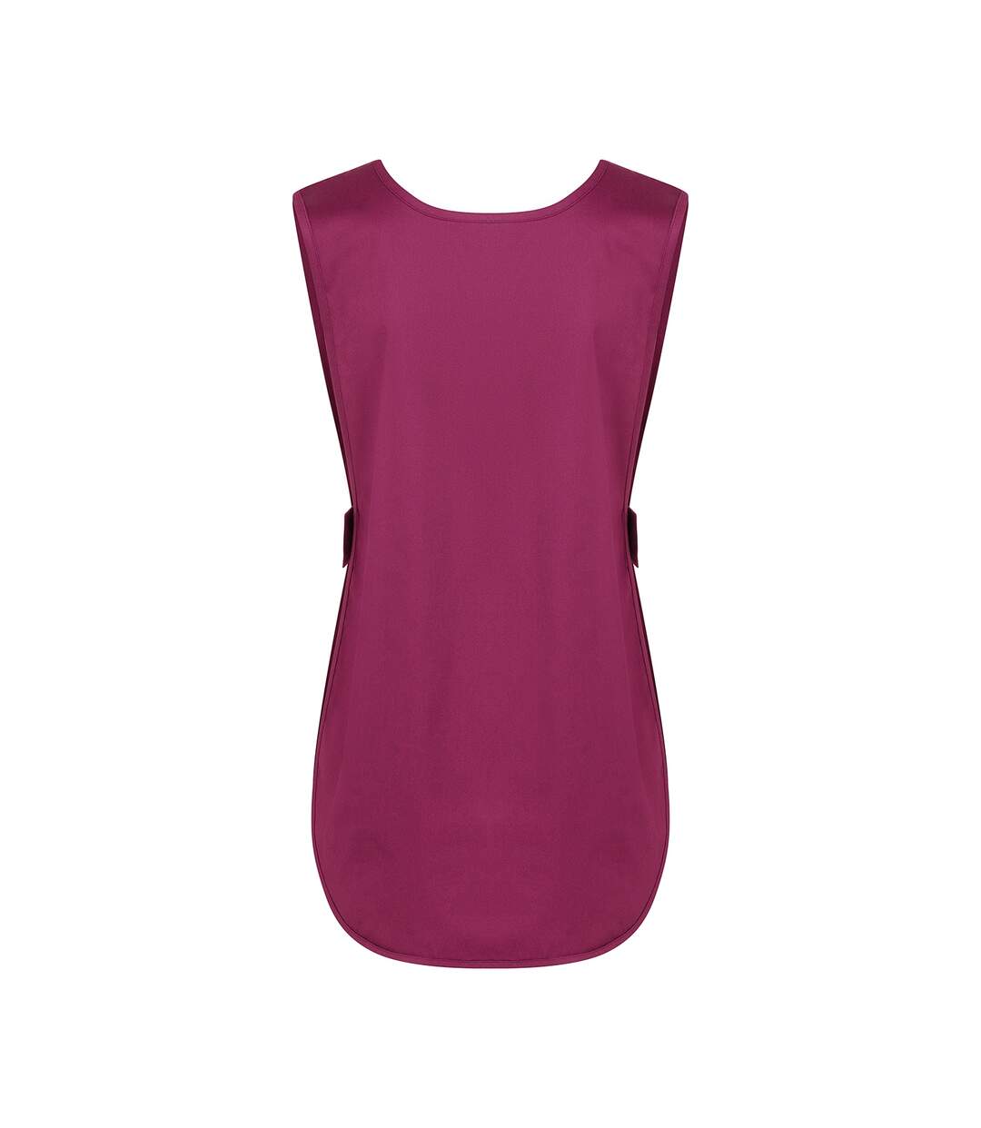 Womens/ladies Essential Pull Over Work Tunic Fuchsia Karlowsky-2