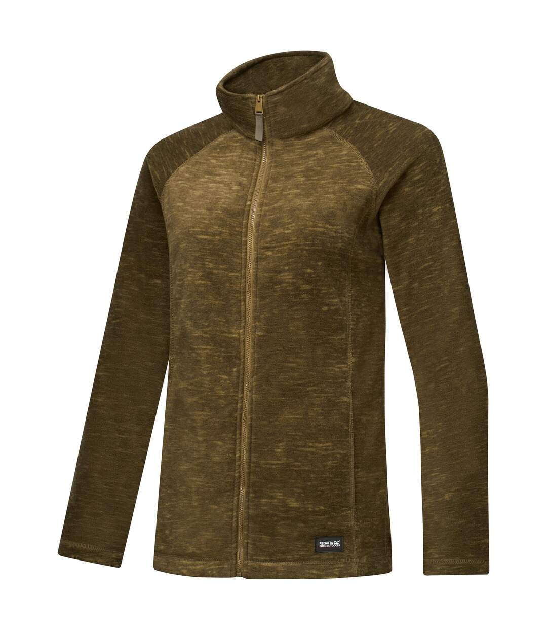 Veste Polaire Col Montant Mayse Femme Kaki Regatta-4