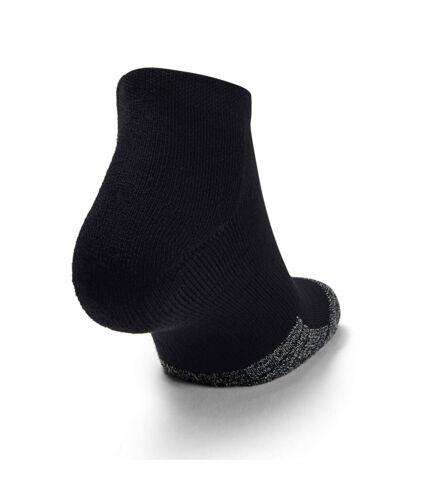 Under Armour Mens HeatGear Socks (Black/Steel Grey) - UTRW7754