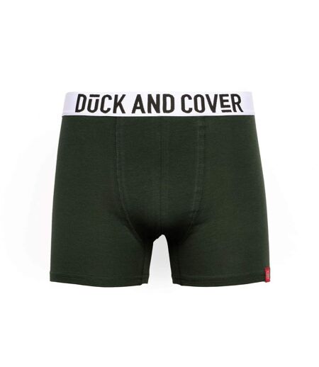 Boxers galton homme vert / bleu Duck and Cover