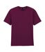 Mens Plain Lightweight T-shirt Maroon Gildan-1