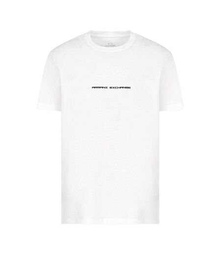 Mens Regular T-shirt Off White Armani Exchange