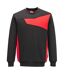 Sweat pw2 homme noir/rouge Portwest-1