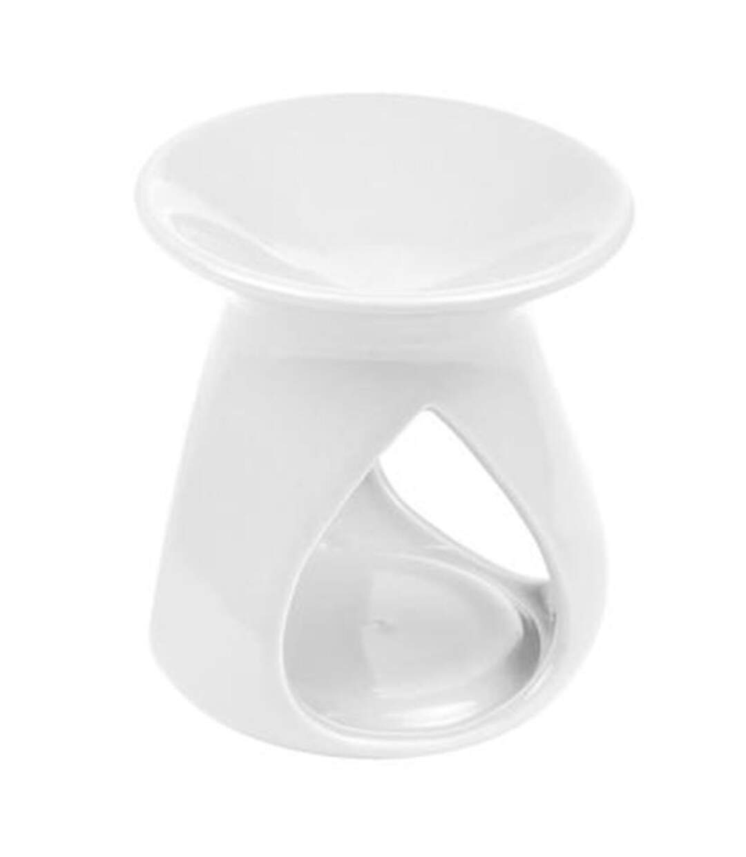 Brûle Parfum en Céramique Triptyque 10cm Blanc-1