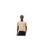 Mens Embroidered Logo Crew Neck T-shirt Sand Beige Tommy Hilfiger-1