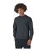 Sweatshirt À Manches Longues Pour Hommes Anthracite Chiné B&C-1
