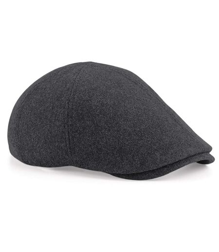 Casquette Unisexe En Laine Melton Adults Ivy Cap Gris Foncé Beechfield