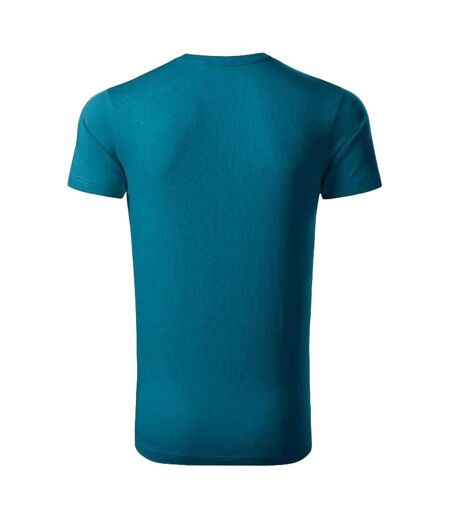 T-shirt Motif/style Uni Exclusive Homme Bleu Malfini