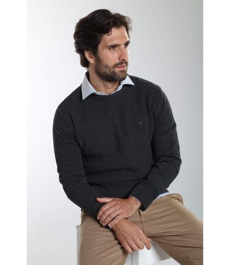 Pull col rond  en coton LUKA