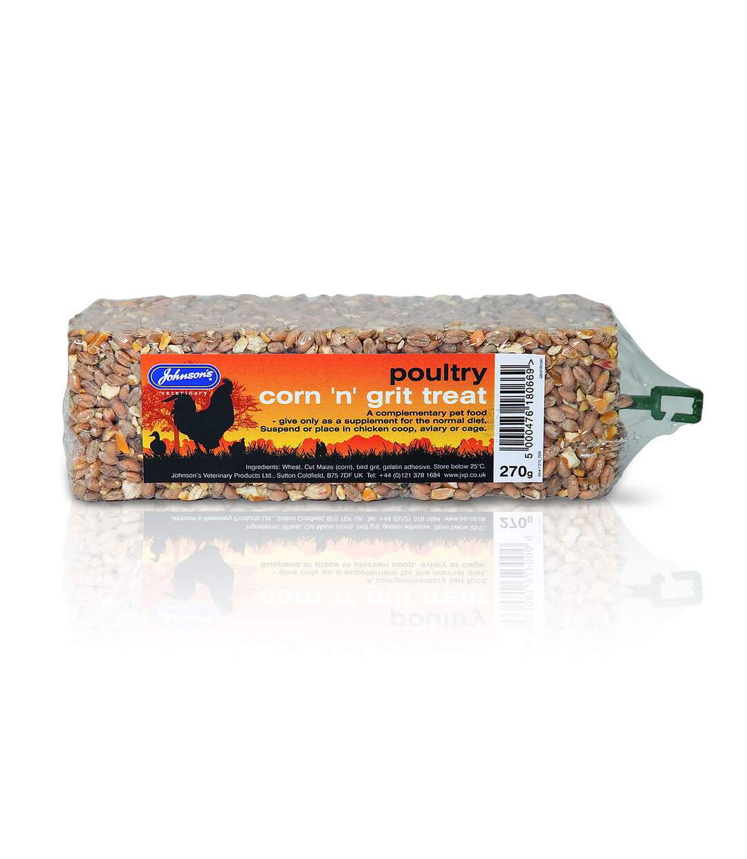 Veterinary poultry corn n grit treat 270g may vary Johnsons-1