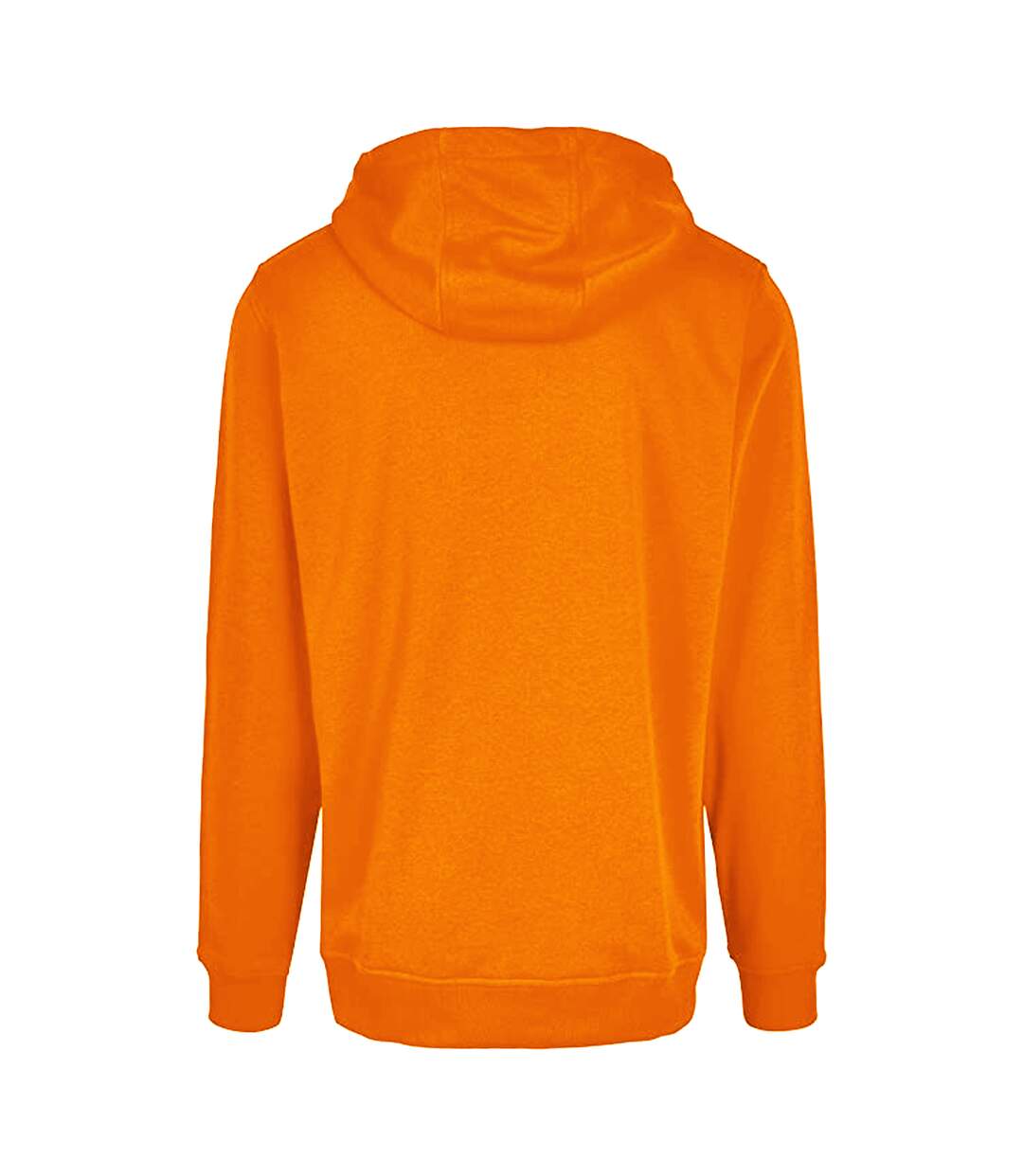 Sweat à capuche hommes orange vif Build Your Brand-2