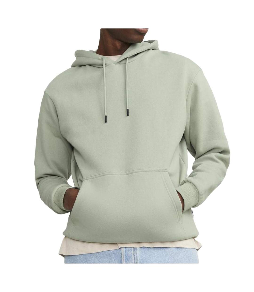 Sweat à Capuche Vert Homme JACK & JONES 12249340 - XS-1