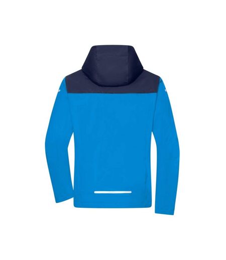Veste Softshell Homme Bleu Marine Bleu Vif James And Nicholson