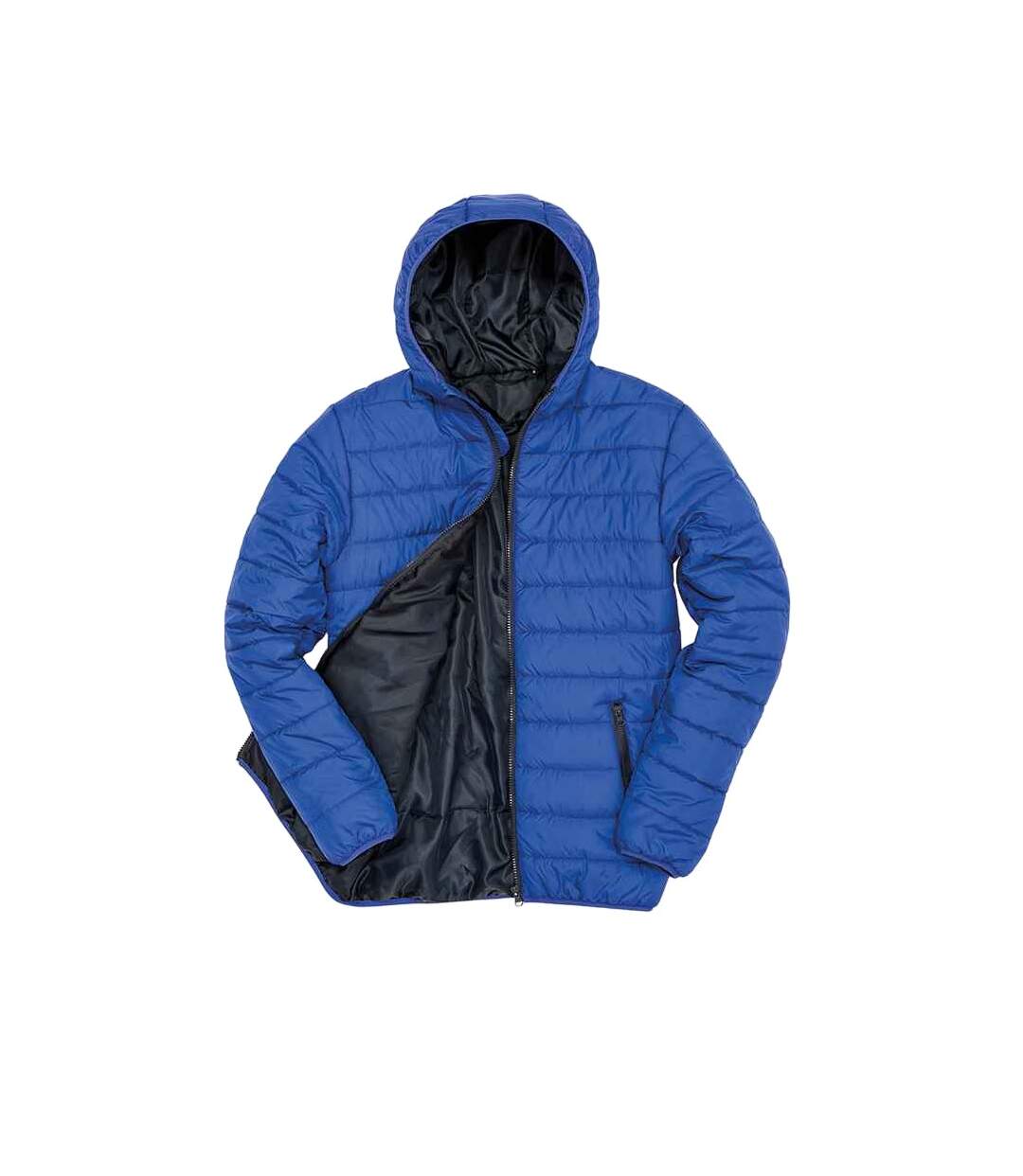 Mens padded jacket royal blue/navy Result Core-1