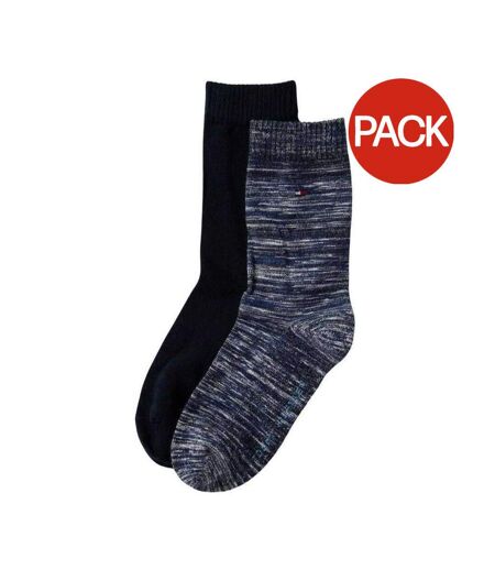 Chaussettes Femme Bleu Marine Tommy Hilfiger