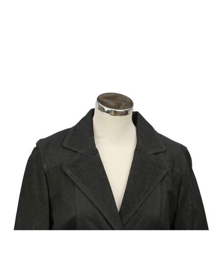 Blazer femme noir Eastern Counties Leather