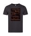 T-shirt Motif/style Sleep Token Flamingo Adulte Charbon Amplified-1
