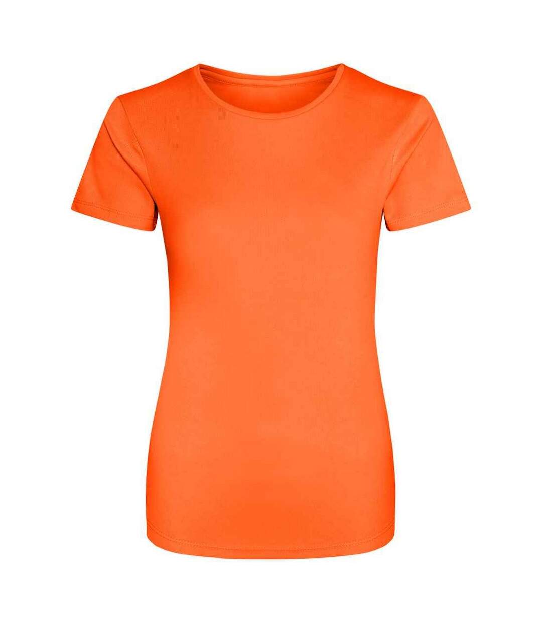 T-shirt de sport femme orange vif AWDis-1