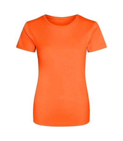 T-shirt de sport femmes orange vif AWDis AWDis