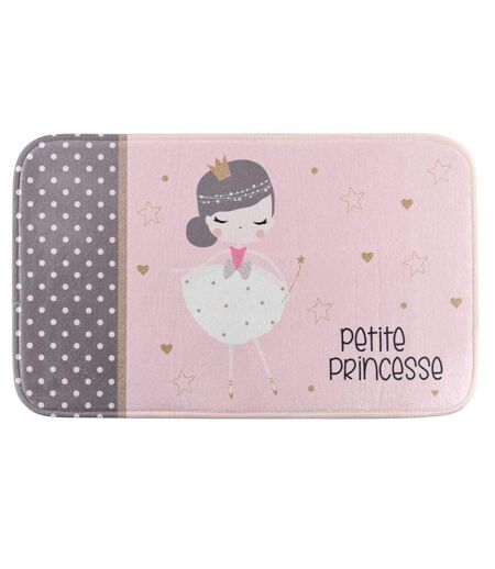 Tapis Enfant Petite Princesse 45x75cm Rose