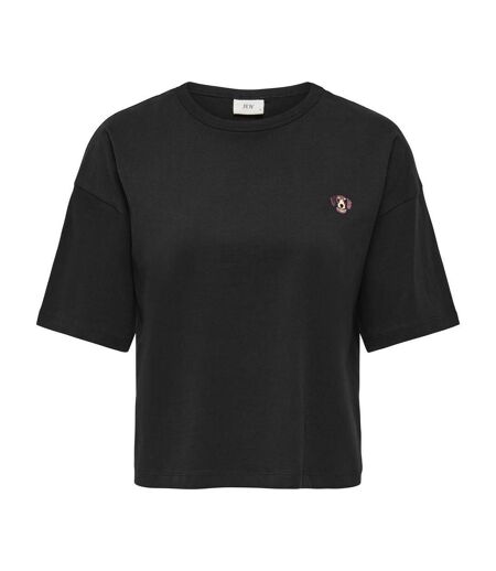 T-Shirt noir femme jdy cally