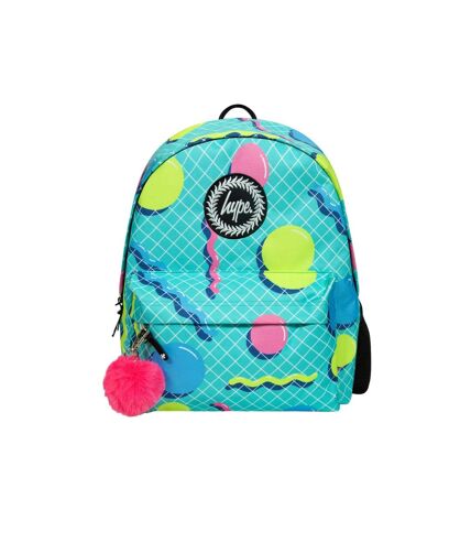 Retro shapes backpack one size turquoise/multicoloured Hype