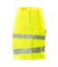 Womens/ladies Accelerate Safe High-vis Fitted Skirt Yellow Mascot-1
