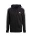 Veste À Capuche Motif/style 3 Rayures Homme Noir Blanc Adidas-2