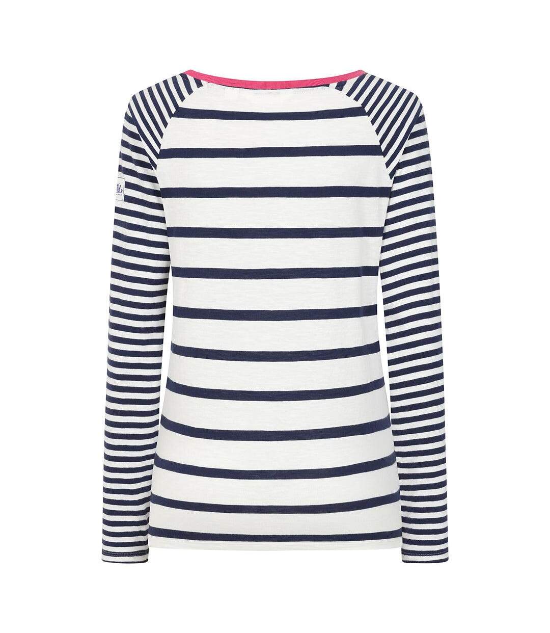 T-shirt Manches Longues Femme Lilas Foncé Lazy Jacks-2
