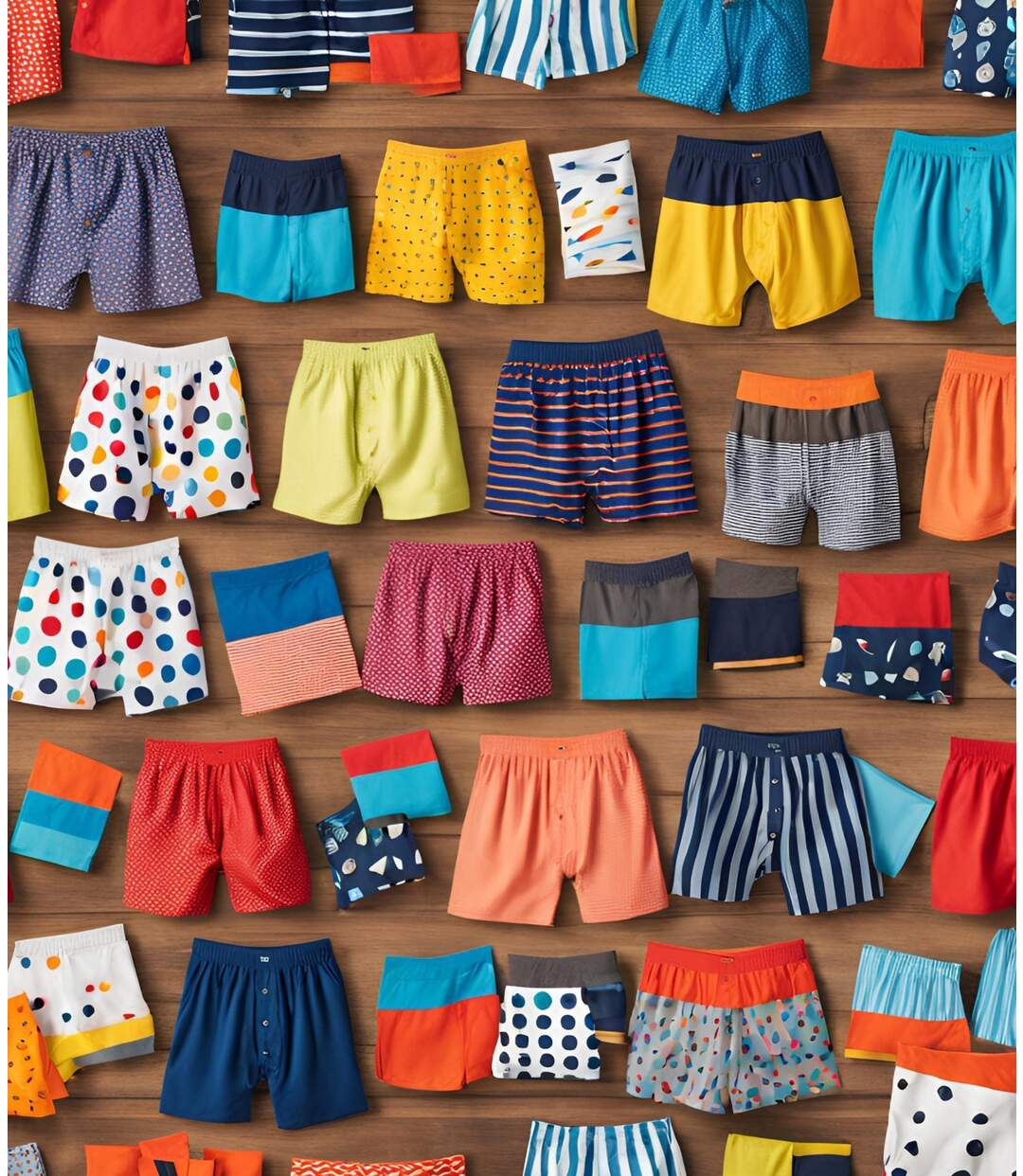 Boxers homme - Caleçons homme - Lot de 4 couleurs mélangées-2