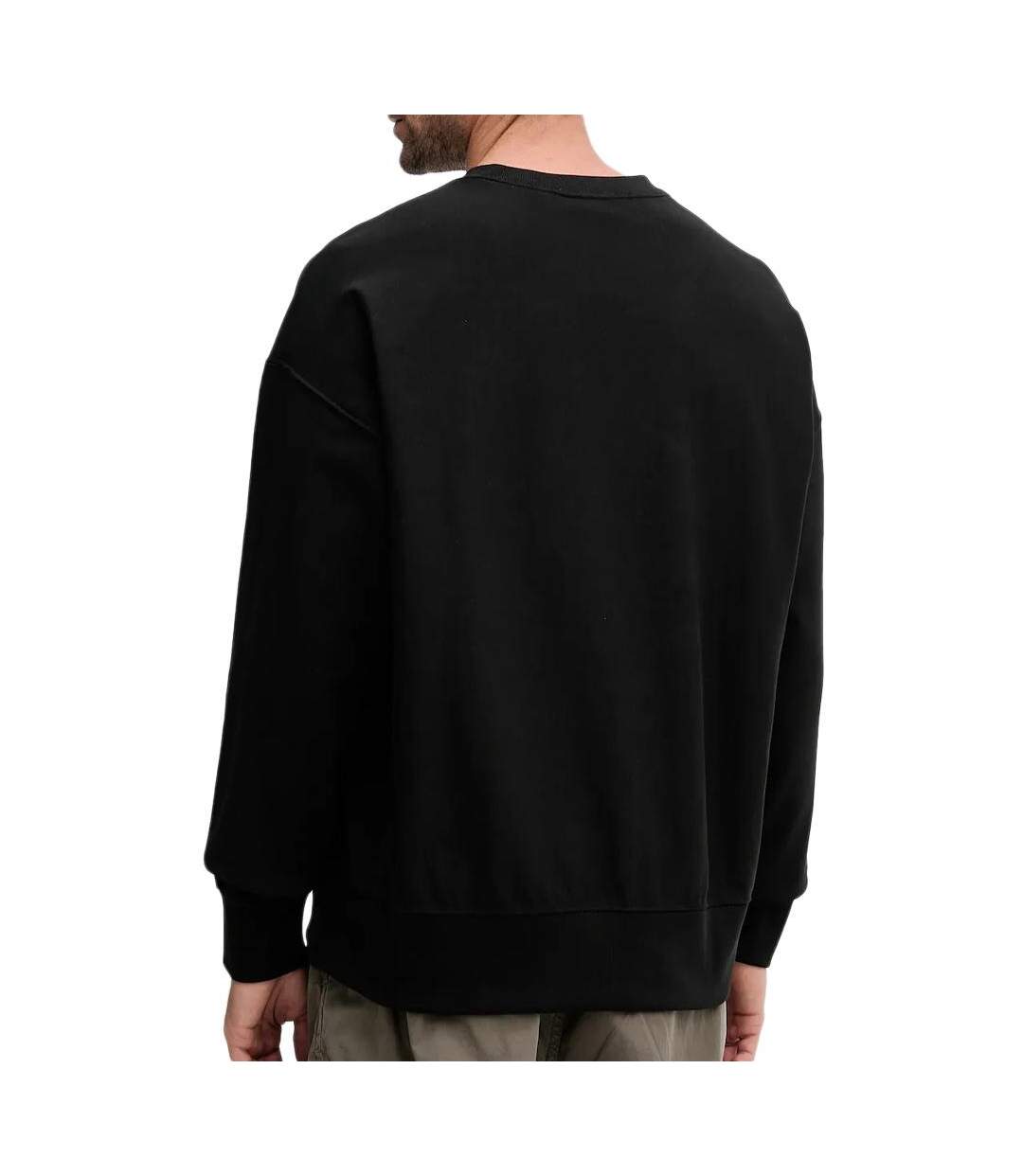 Sweat noir homme calvin klein jeans premium lv04rc277g-2