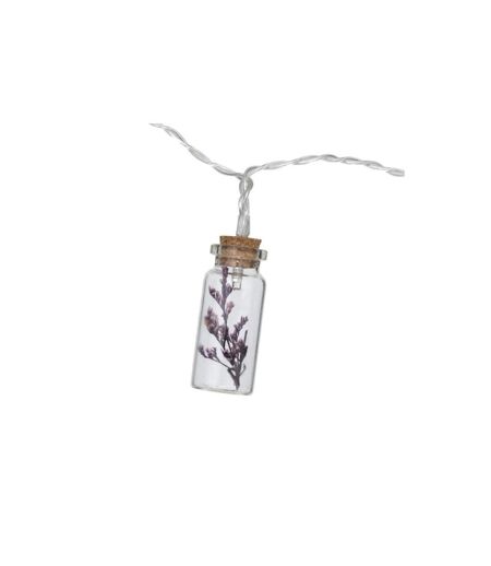 Guirlande Lumineuse Led 10 Fleurs 165cm Violet