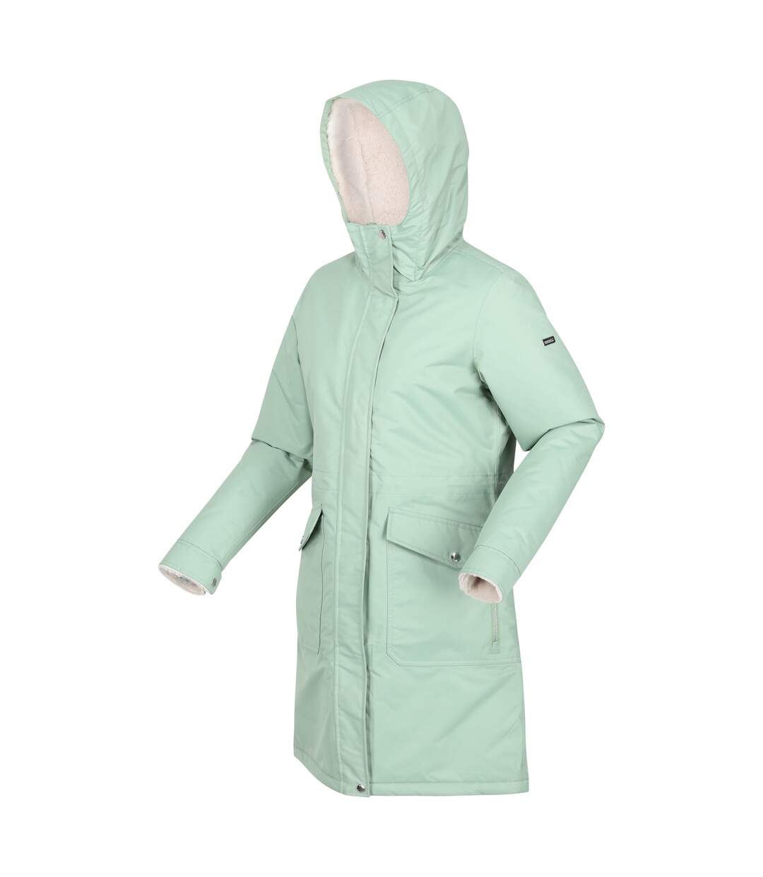 Womens/ladies Romine Waterproof Parka Basil Green Regatta-3