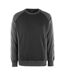 Mens Witten Unique Sweatshirt Black Dark Anthracite Mascot-1